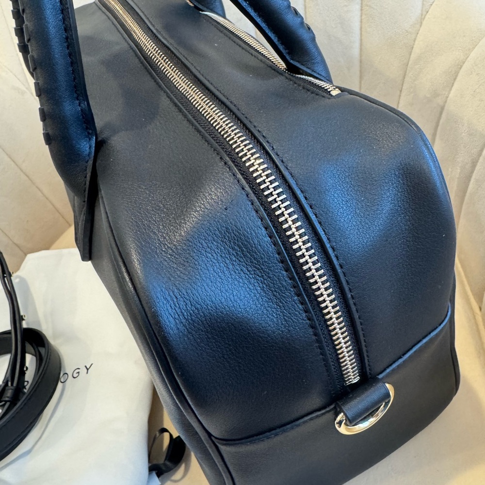 Leatherology Parker Black Satchel Bag - Picture 5 of 13